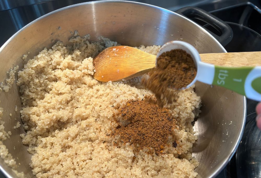 1.Epices ans quinoa