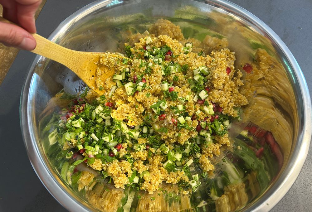 4.Quinoa dans salade